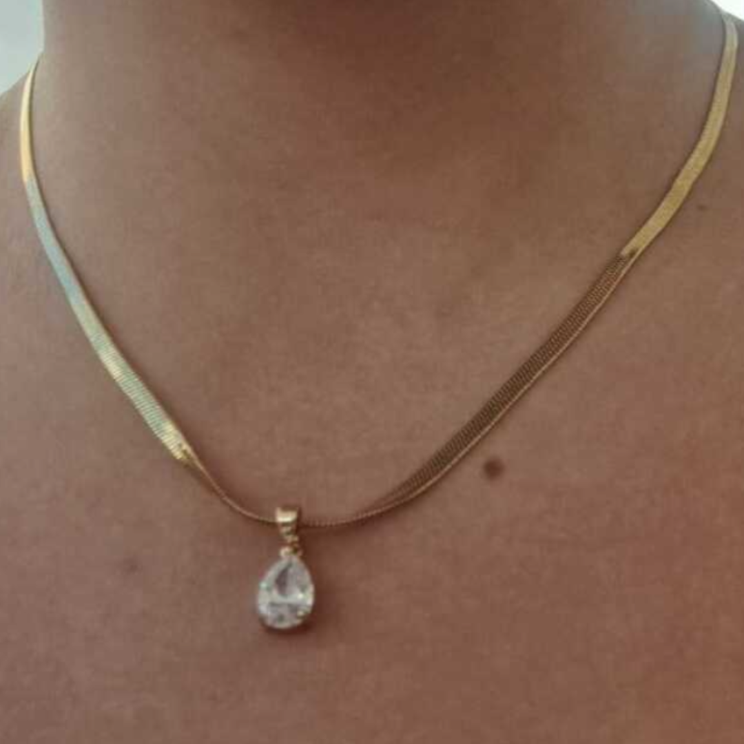 Collana Snake Shiny